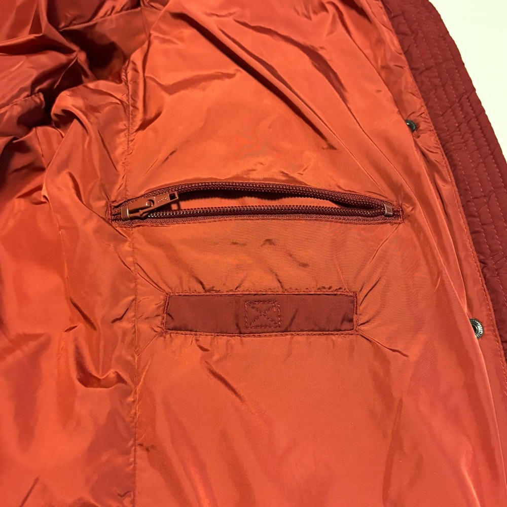 Lands' End Red Puffer Jacket - Picture 8 of 11